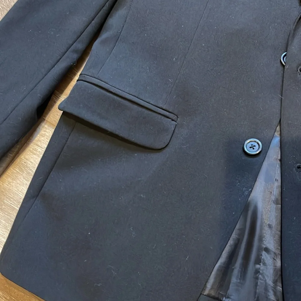 Calvin Klein Youth Black Jacket Size 18